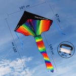 Enorme Delta Vlieger met draagtas