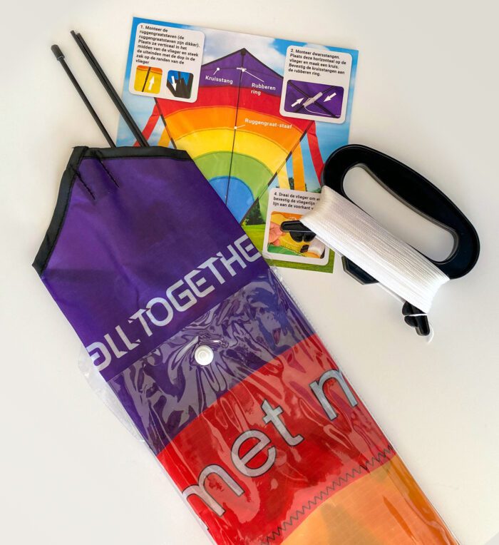 Enorme Delta Vlieger met draagtas - Afbeelding 2