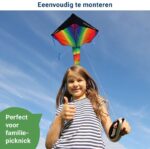 Enorme Delta Vlieger met draagtas - Afbeelding 5