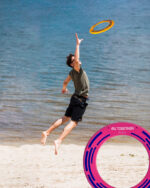 2x All Together Frisbee Ring: Orange & Pink