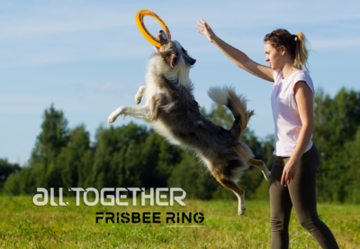 All Together Frisbee Ring: Orange