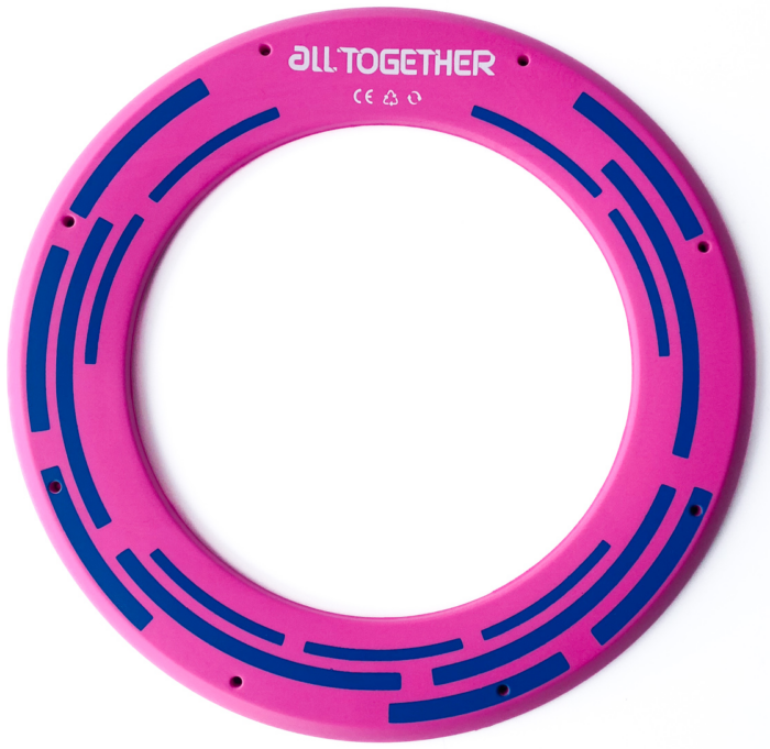 All Together Frisbee Ring: Pink