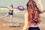 All Together Frisbee Ring: Pink